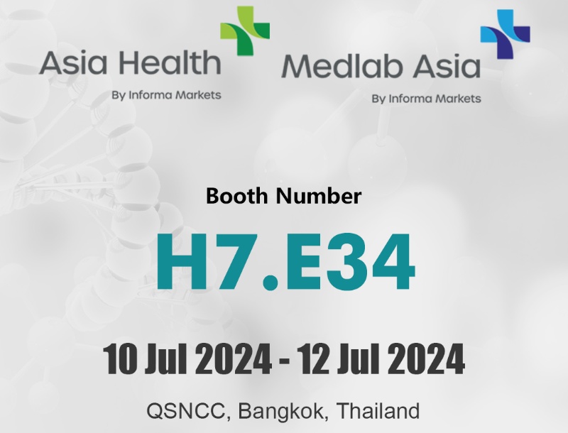 የኤግዚቢሽን ግብዣ-Medlab Asia and Asia Health 2024 በባንኮክ